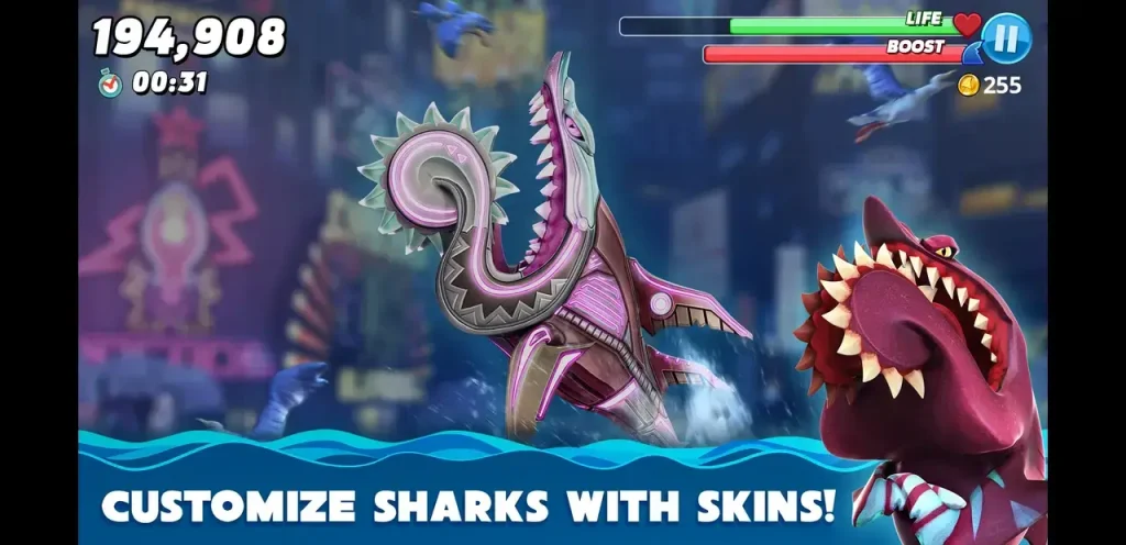 hungry shark world mod